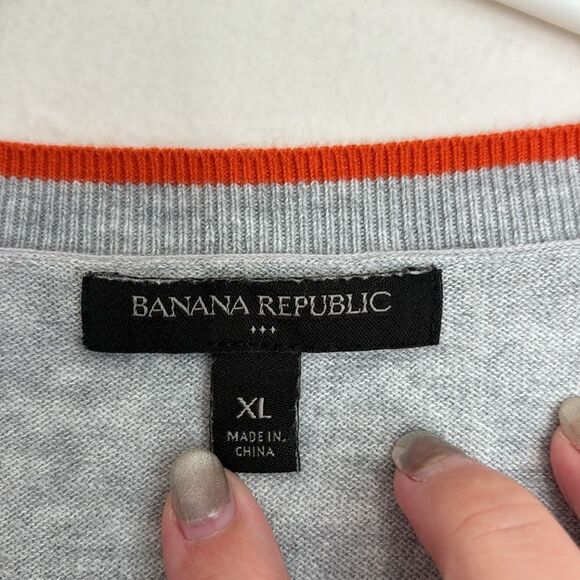 Banana Republic Women’s Ciao Italy vacation Europe crewneck sweater XL XUC! - Picture 5 of 8